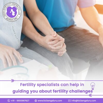 Fertility specialists can help in guiding you about fertility challenges