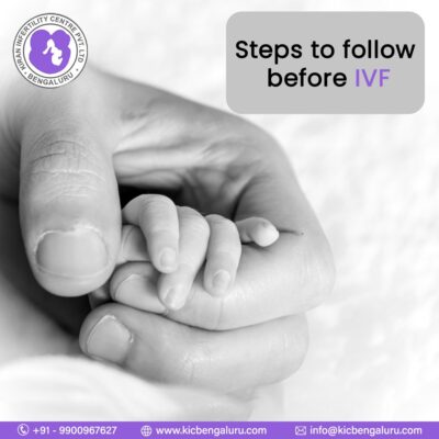 Steps to follow before IVF