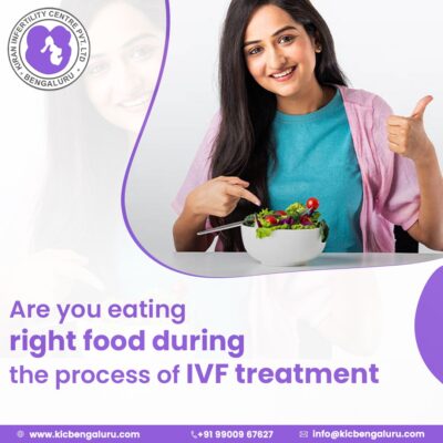 Are you eating right food during the process of IVF TREATMENT?