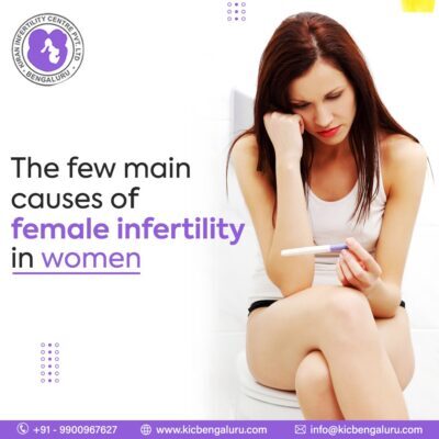 The few main causes of female infertility in women