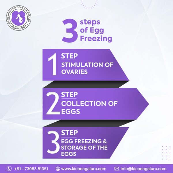 3 Steps of Egg Freezing